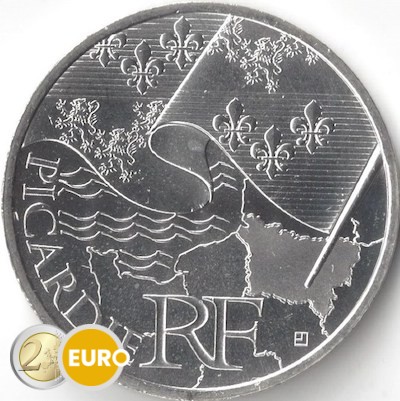 10 euros France 2010 - Picardie UNC