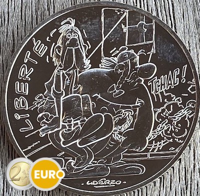 10 euros France 2015 - Asterix Liberté Chez les Bretons