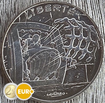 10 euros France 2015 - Asterix Liberté La Serpe d'or