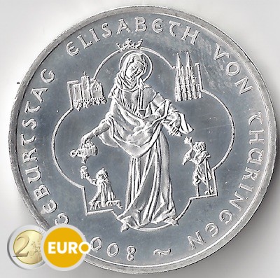 10 euros Allemagne 2007 - A Elisabeth von Thuringen BU FDC