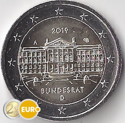 2 euros Allemagne 2019 - A Bundesrat UNC