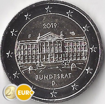 2 euros Allemagne 2019 - F Bundesrat UNC