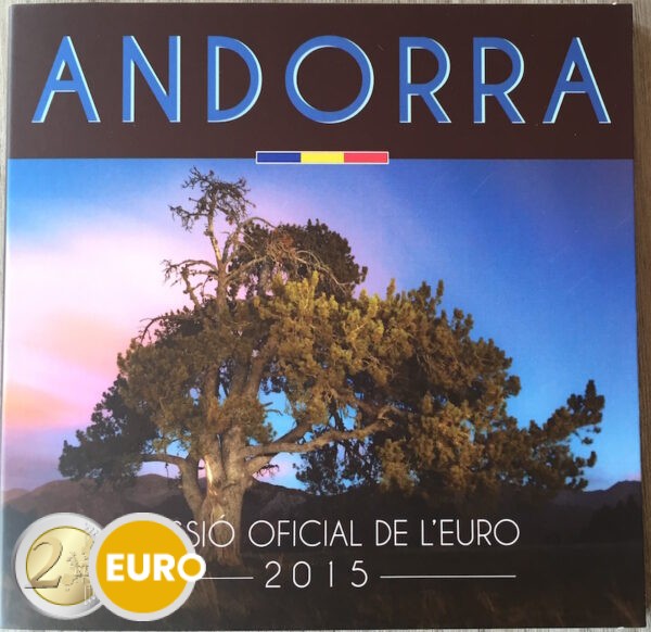 Série euro BU FDC Andorre 2015