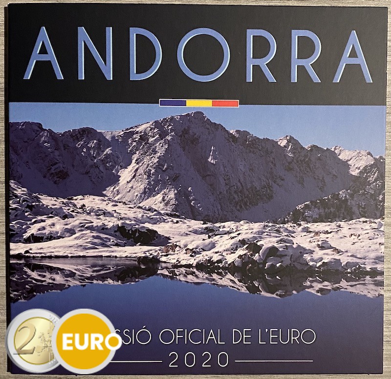 Série euro BU FDC Andorre 2020