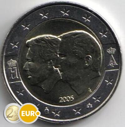 2 euros Belgique 2005 - UEBL UNC