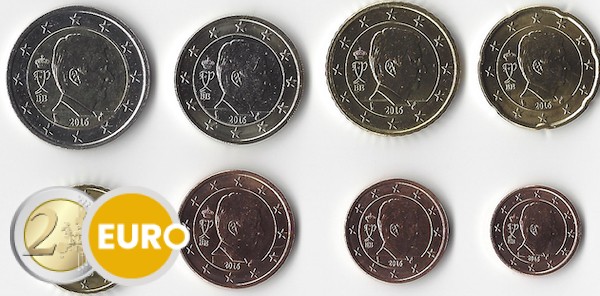 Série euro UNC Belgique 2016