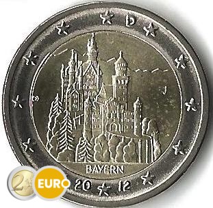 2 euro Allemagne 2012 - J Bavière UNC