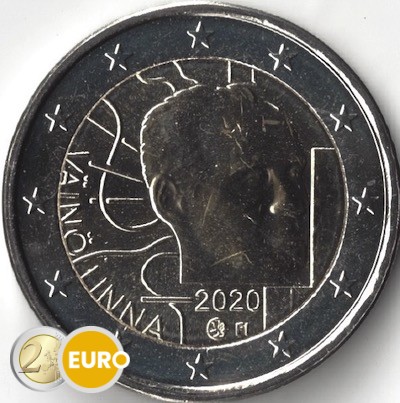 2 euros Finlande 2020 - Vaino Linna UNC
