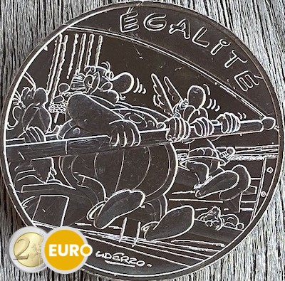 10 euros France 2015 - Asterix égalité Aux Jeux Olympiques