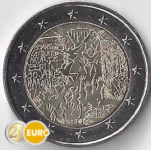2 euros France 2019 - Mur de Berlin UNC