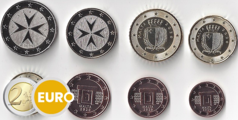 Série euro UNC Malte 2020