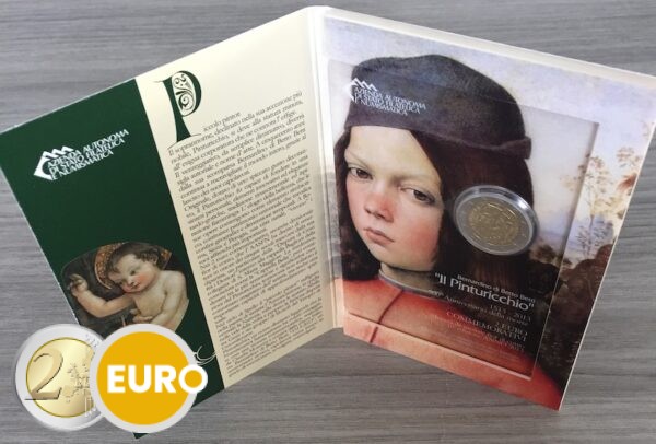2 euros Saint-Marin 2013 - Pinturicchio BU FDC