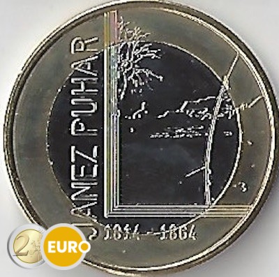 3 euros Slovénie 2014 - Janez Puhar UNC