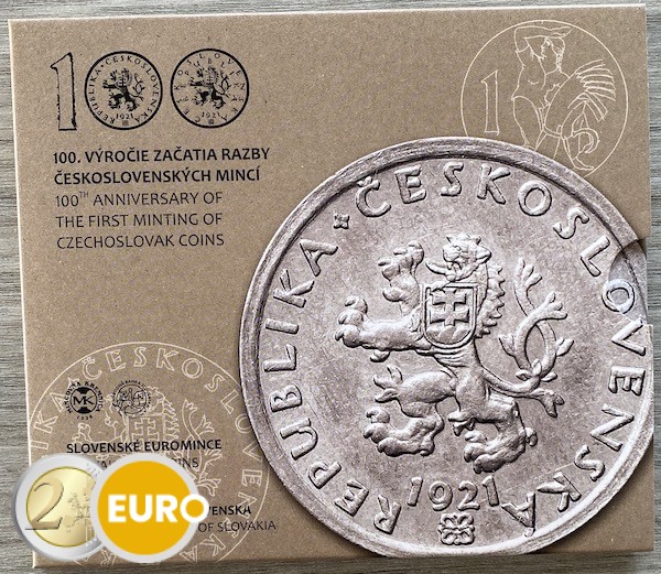 Série euro BU FDC Slovaquie 2021 - Monnaie tchécoslovaque