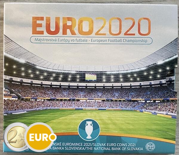 Série euro BU FDC Slovaquie 2021 - EURO 2020 football