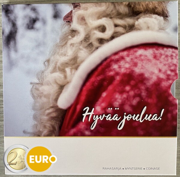 Série euro BU FDC Finlande 2021 Noël