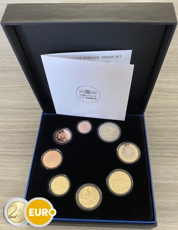 Série euro BE Proof France 2022