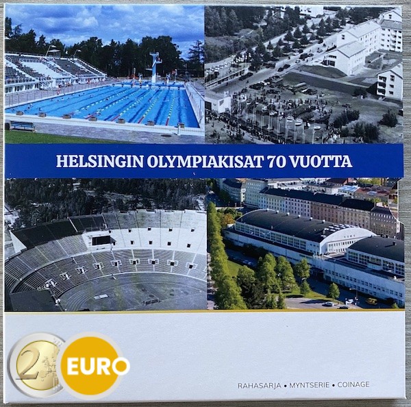 Série euro BU FDC Finlande 2022 Jeux olympiques d'Helsinki