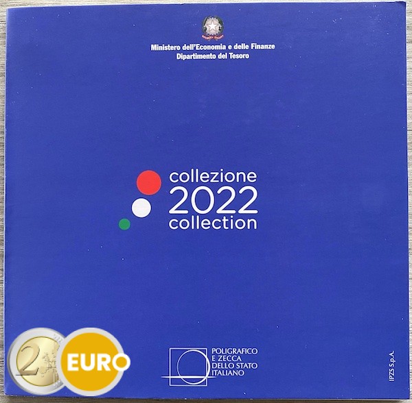 Série euro BU FDC Italie 2022