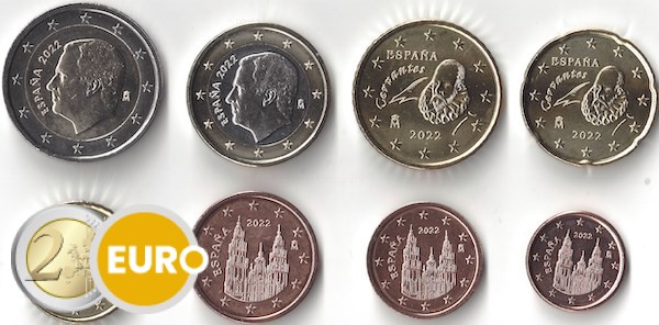Série euro UNC Espagne 2022