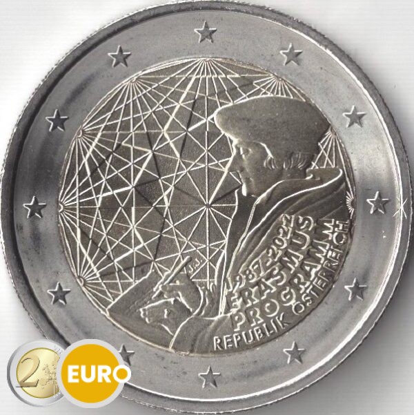 2 euros Autriche 2022 - Erasmus UNC