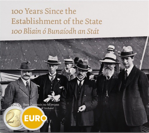 Série euro BU FDC Irlande 2022 État d'Irlande