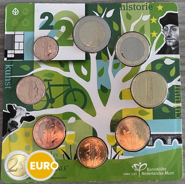 Série euro UNC Pays-Bas 2022 Terre
