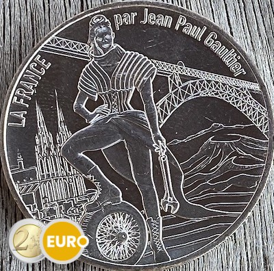 10 euros France 2017 - Jean-Paul Gaultier - Auvergne volcanique