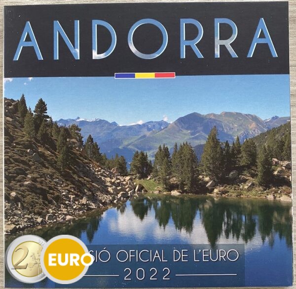 Série euro BU FDC Andorre 2022