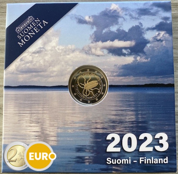 2 euros Finlande 2023 - Loi sur la protection de la nature BE Proof