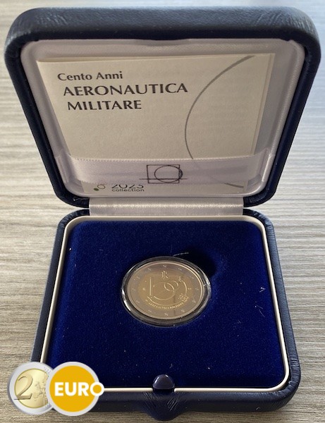 2 euros Italie 2023 - Armée de l'air italienne BE Proof