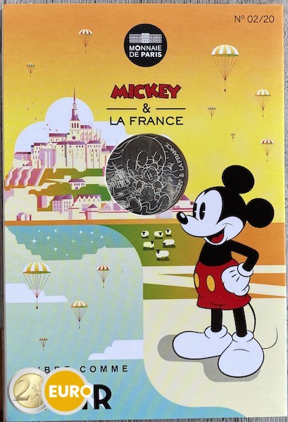 10 euros France 2018 - Mickey Libre comme l'air - en cartelette