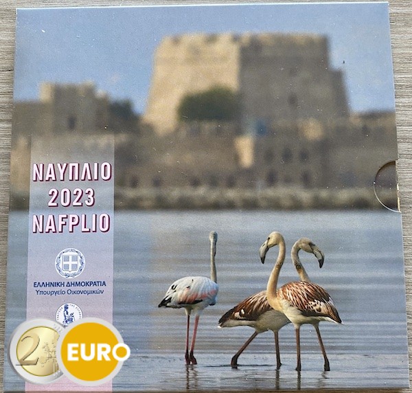 Série euro BU FDC Grèce 2023 Nafplio