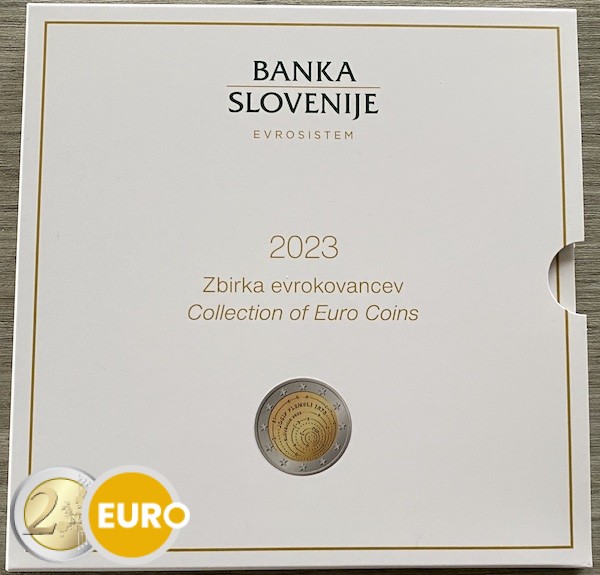 Série euro BU FDC Slovénie 2023