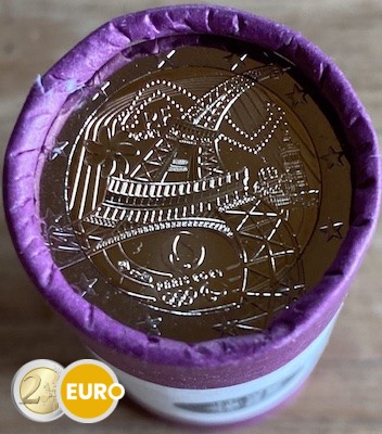 Rouleau 2 euros France 2024 - Torche Olympique
