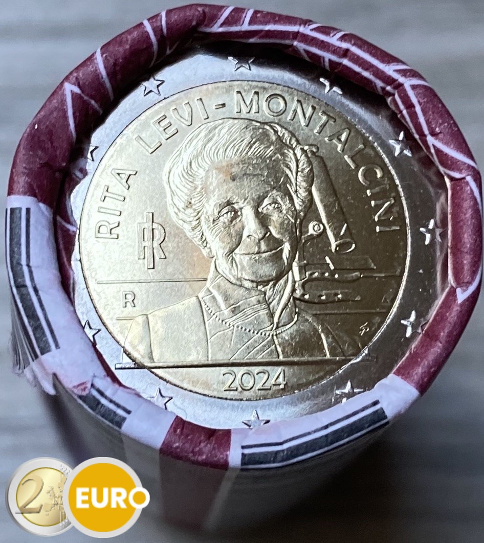 Rouleau 2 euros Italie 2024 - Rita Levi-Montalcini