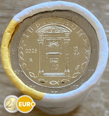 Rouleau 2 euros Italie 2025 - Année Sainte Jubilé