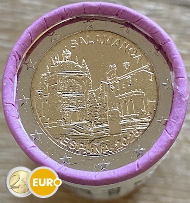 Rouleau 2 euros Espagne 2025 - Vieille ville de Salamanque