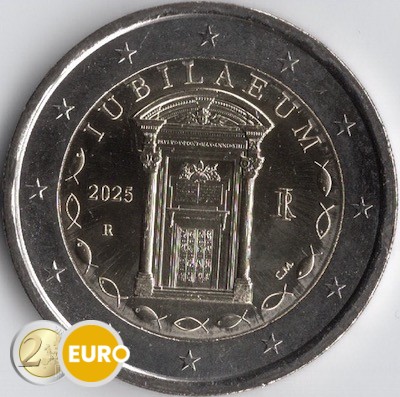 2 euros Italie 2025 - Année Sainte Jubilé UNC