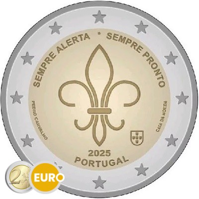 2 euros Portugal 2025 - Scoutisme et Mouvements de Jeunesse UNC