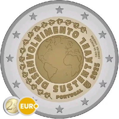 2 euros Portugal 2025 - Développement durable UNC