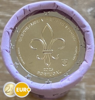 Rouleau 2 euros Portugal 2025 - Scoutisme et Mouvements de Jeunesse