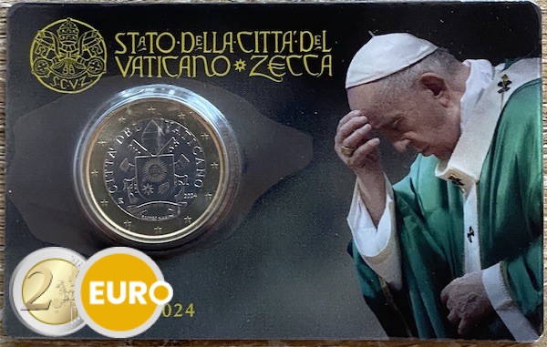 1 euro Vatican 2024 coincard nr 03