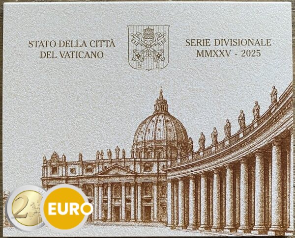 Série euro BU FDC Vatican 2025