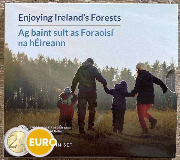 Série euro BU FDC Irlande 2026 Forêts