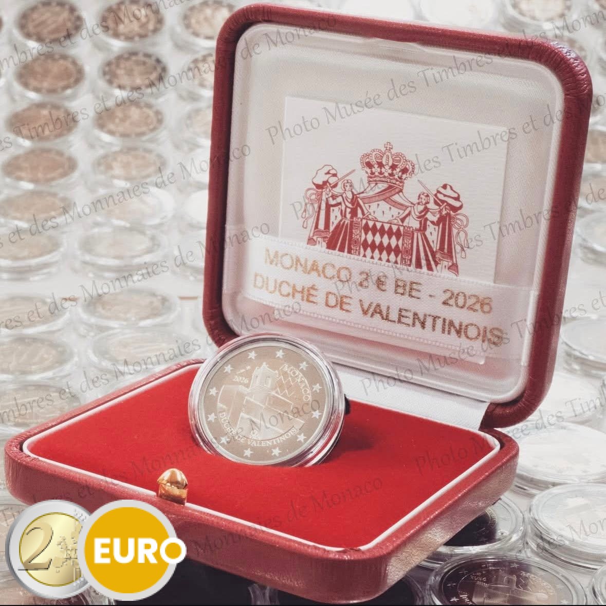 2 euros Monaco 2026 - Duché de Valentinois BE Proof